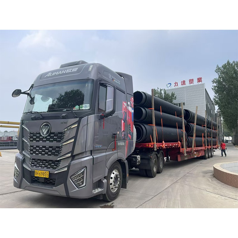 HDPE Reinforced Screw Pipe high quality